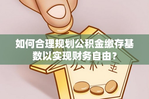 赛罕如何合理规划公积金缴存基数以实现财务自由？