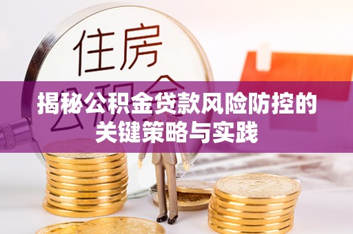 赛罕揭秘公积金贷款风险防控的关键策略与实践