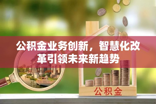 赛罕公积金业务创新，智慧化改革引领未来新趋势
