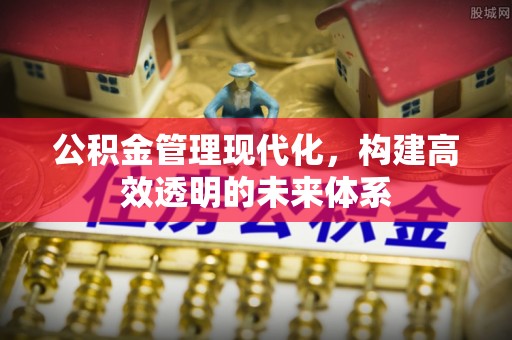 赛罕公积金管理现代化，构建高效透明的未来体系