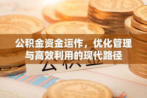 赛罕公积金资金运作，优化管理与高效利用的现代路径
