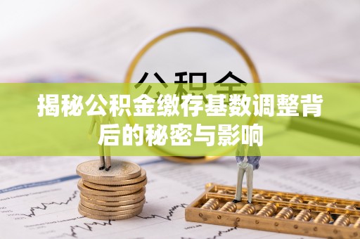 赛罕揭秘公积金缴存基数调整背后的秘密与影响
