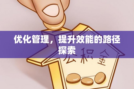 赛罕优化管理，提升效能的路径探索