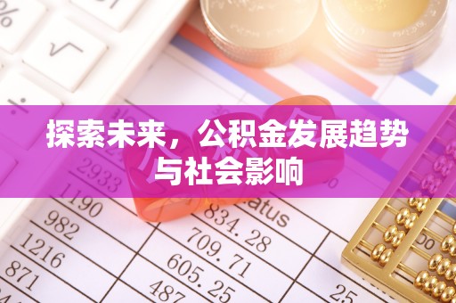 赛罕探索未来，公积金发展趋势与社会影响