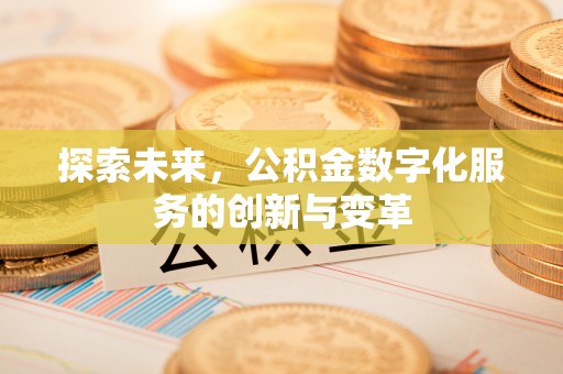 赛罕探索未来，公积金数字化服务的创新与变革
